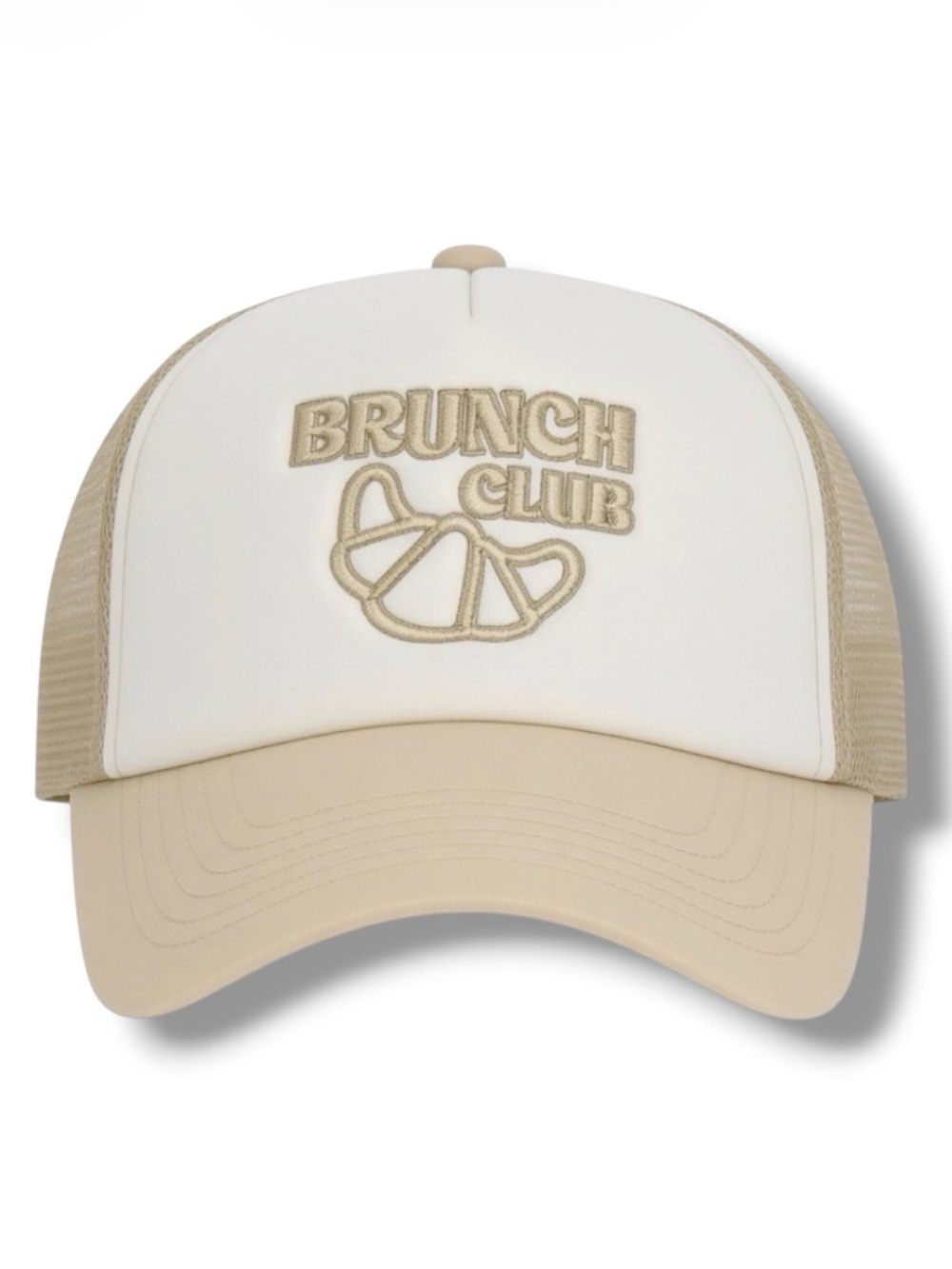 Croissant "Brunch Club" Trucker Baseball Hat - NWT
